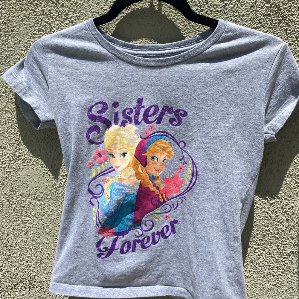 Disney “Sisters are Forever” girls shirt